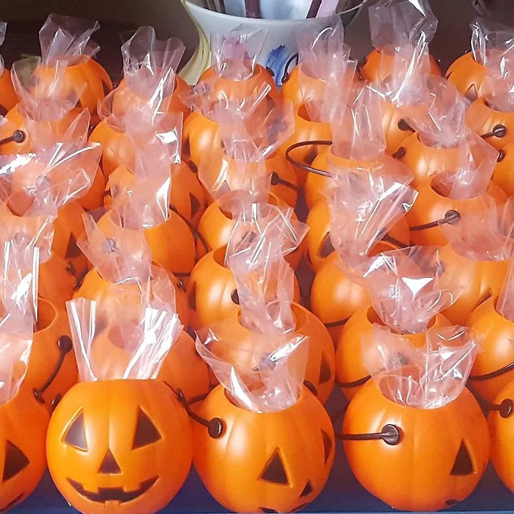 4E's Novelty Mini Pumpkin Trick or Treat Buckets (24 Pack) – Halloween Candy Holders, Party Favors, Goodie Bags, Toys for Kids - Image 6