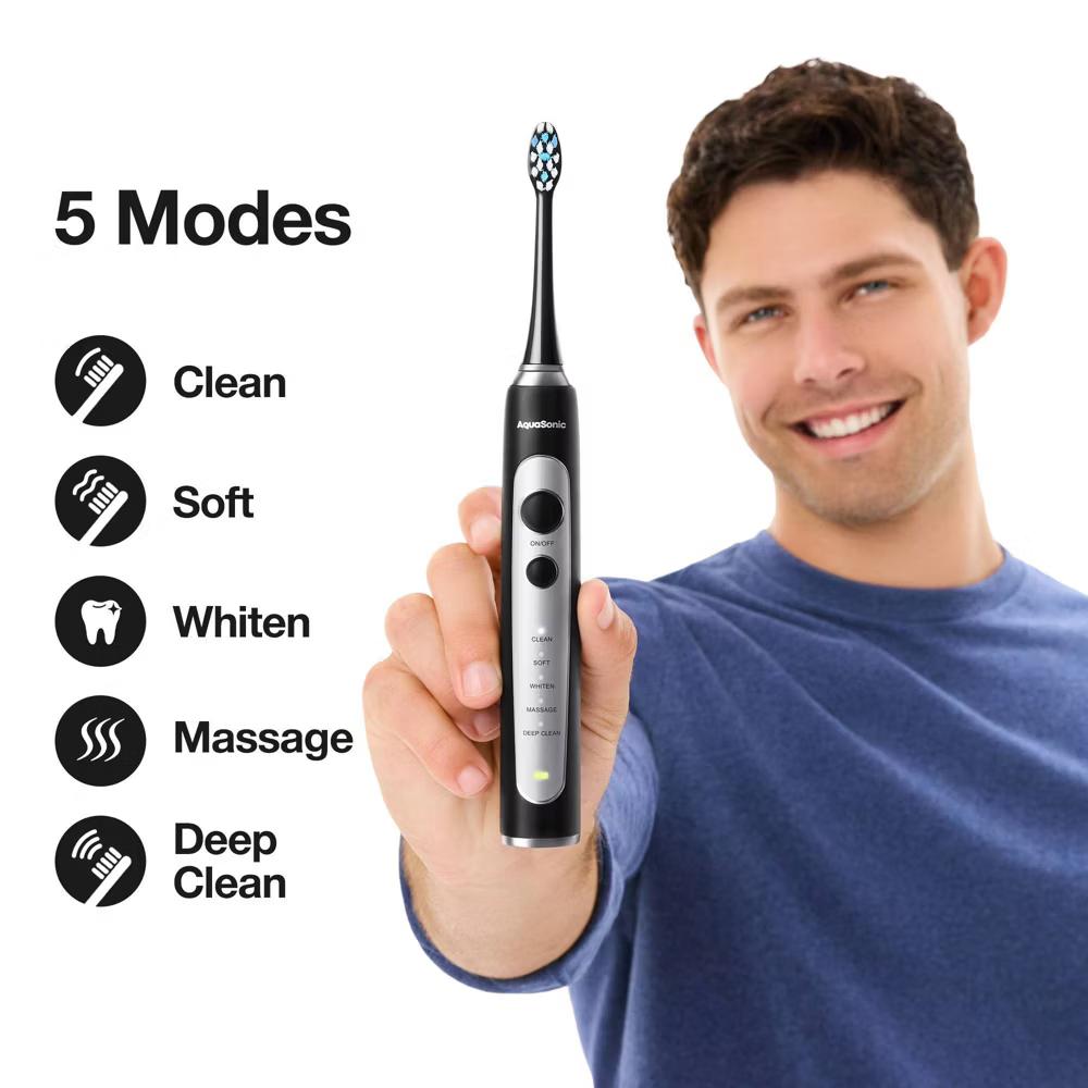 Aquasonic Precision Series Rechargeable Electric Toothbrush - Image 4