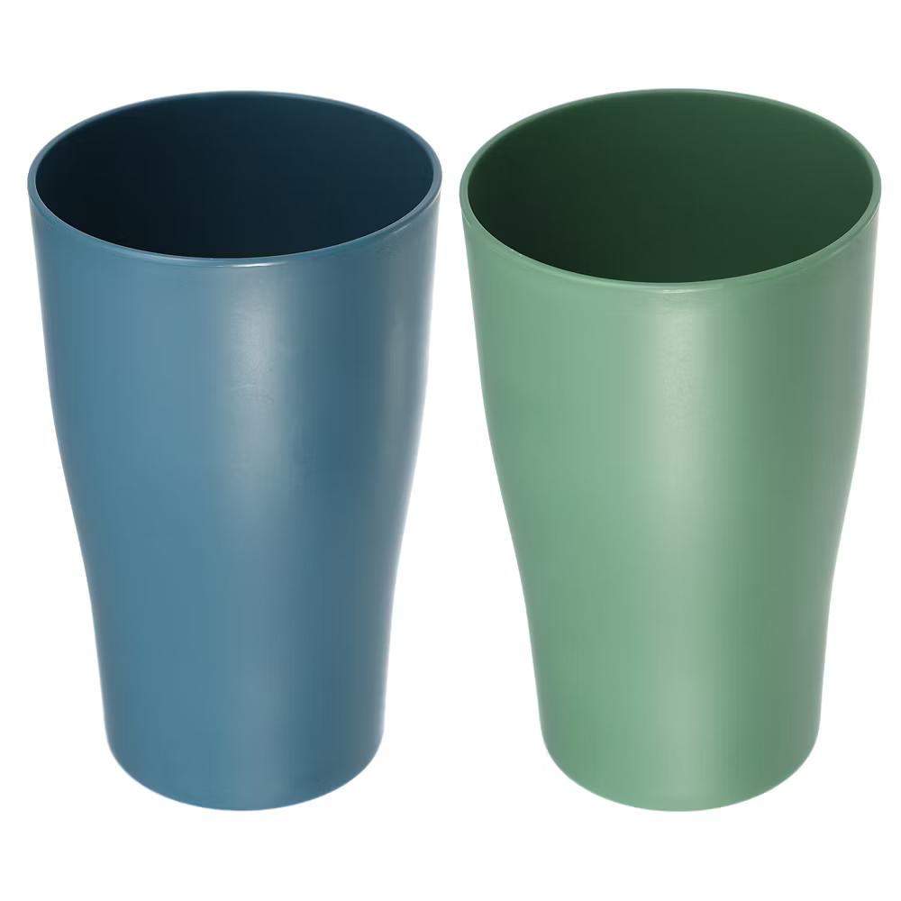 Bathroom Toothbrush Tumblers Kit PP Cups for Bathroom 4.92"x3.03" 2pcs - Image 7