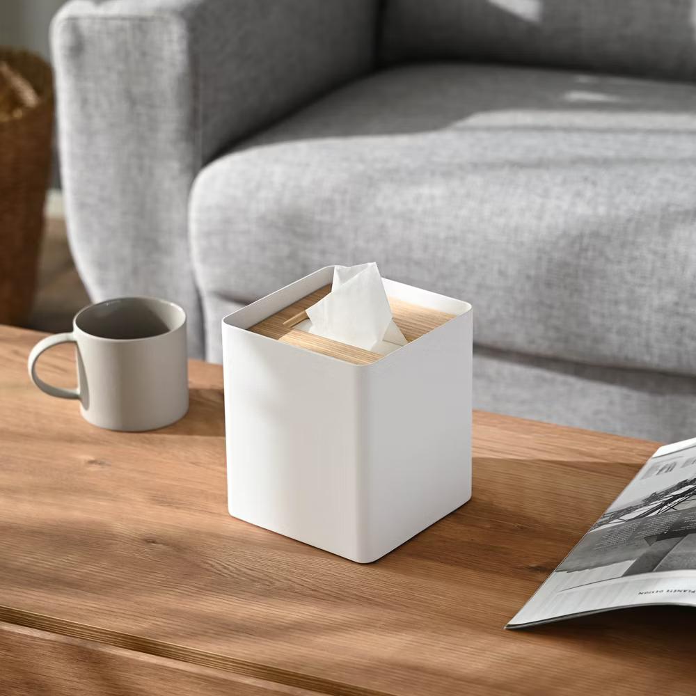 Home Tissue Box Cover - Square - Steel - Image 2