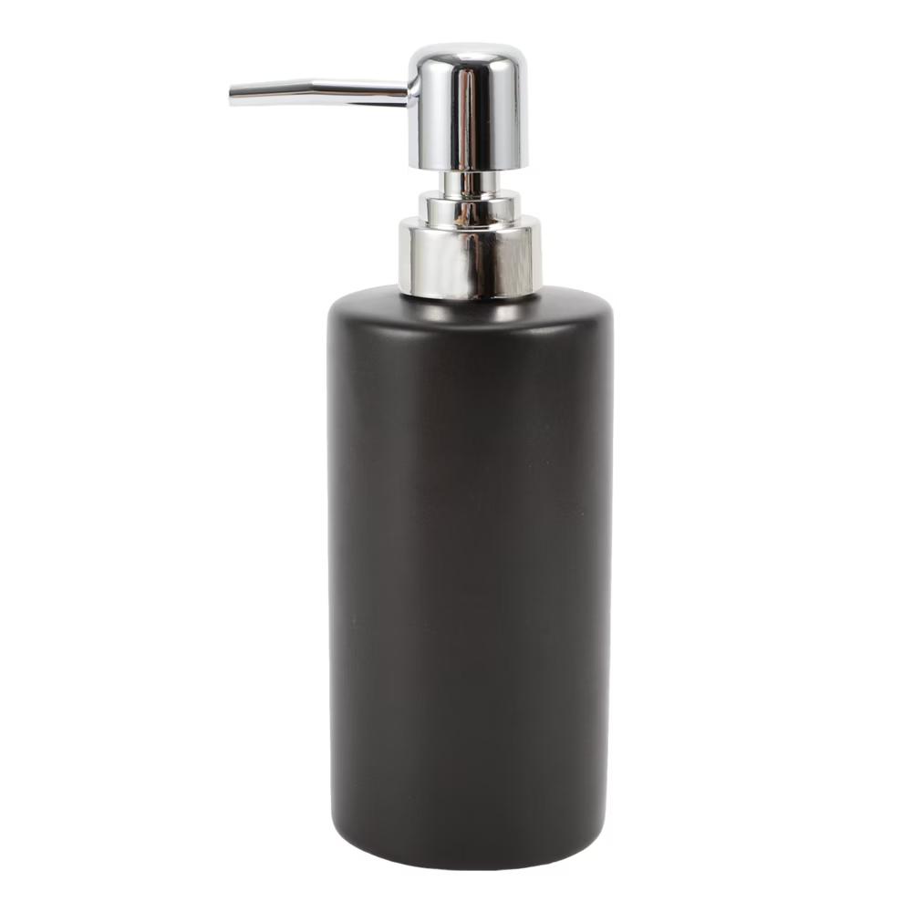 Simple Cylindrical Soap Pump Dispenser for Bathroom 300ml 1 Pc - Image 7