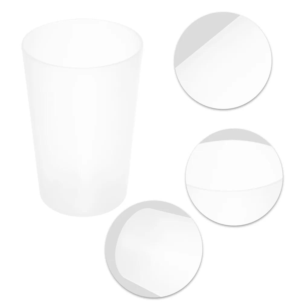 Bathroom Toothbrush Cup PP Cups for Bathroom Kitchen 4.92''x3.03'' 2 Pcs - Image 2