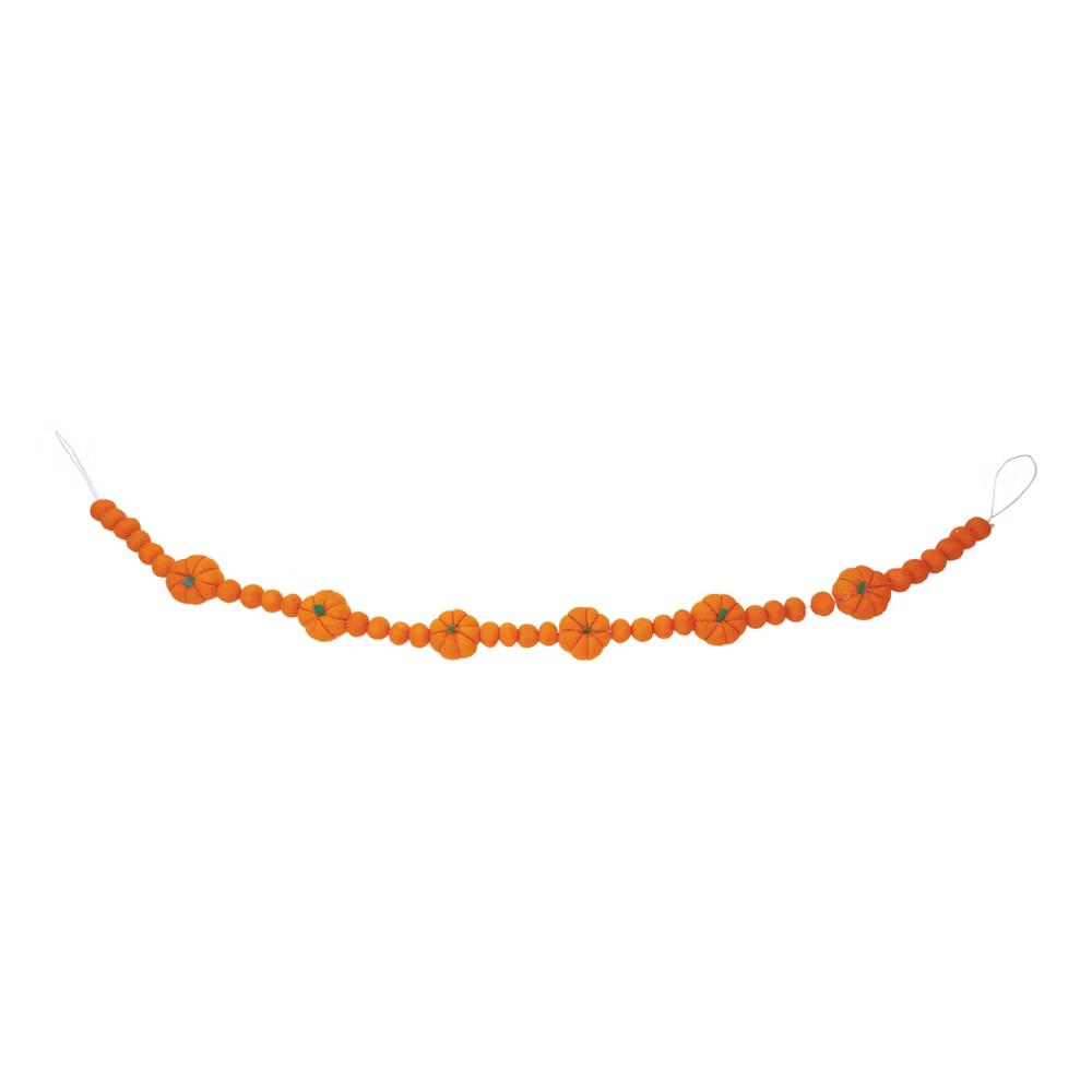 Gallerie II Spooky Pumpkin Halloween Felt Garland 60" - Image 2