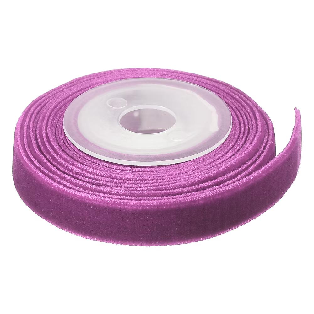 Velvet Single-Faced Vintage Soft Craft Decorative Wedding Ribbon - Image 32