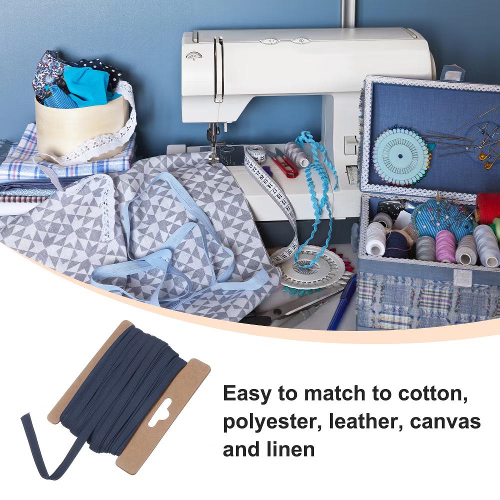 Cotton Durable Washable Double Fold Bias Tape Bias Tape 1 Pc - Image 22