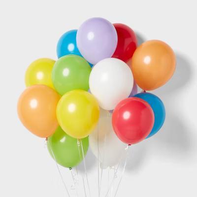 72ct Latex Party Balloons Color Mix - Image 5
