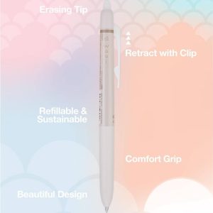 3pk FriXion Waai Erasable Gel Pens Extra Fine Point 0.5mm Assorted Inks