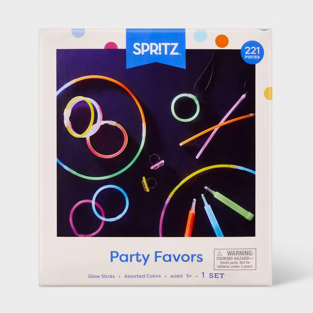 200ct Party Favor Glow Sticks' Pack - Multicolor Party Supplies for Kids, Myth & Fairytale Theme - Image 2