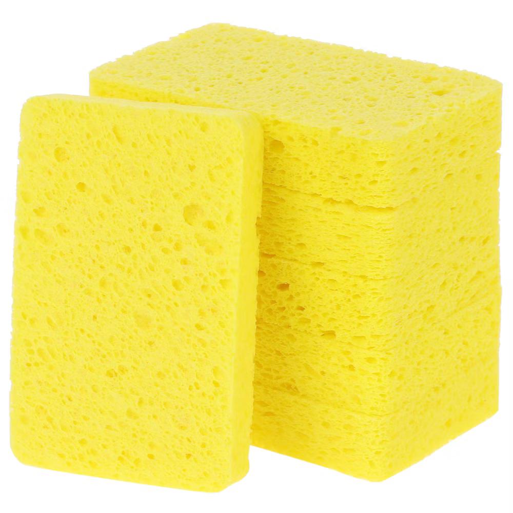 Kitchen Household Cleaning Non-Scratch Cleaning Sponge 6 Pcs - Image 44