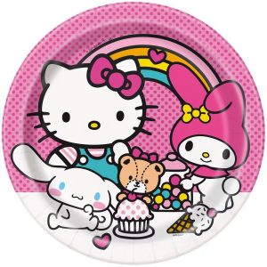 9" 8ct Party Dinner Paper Plates