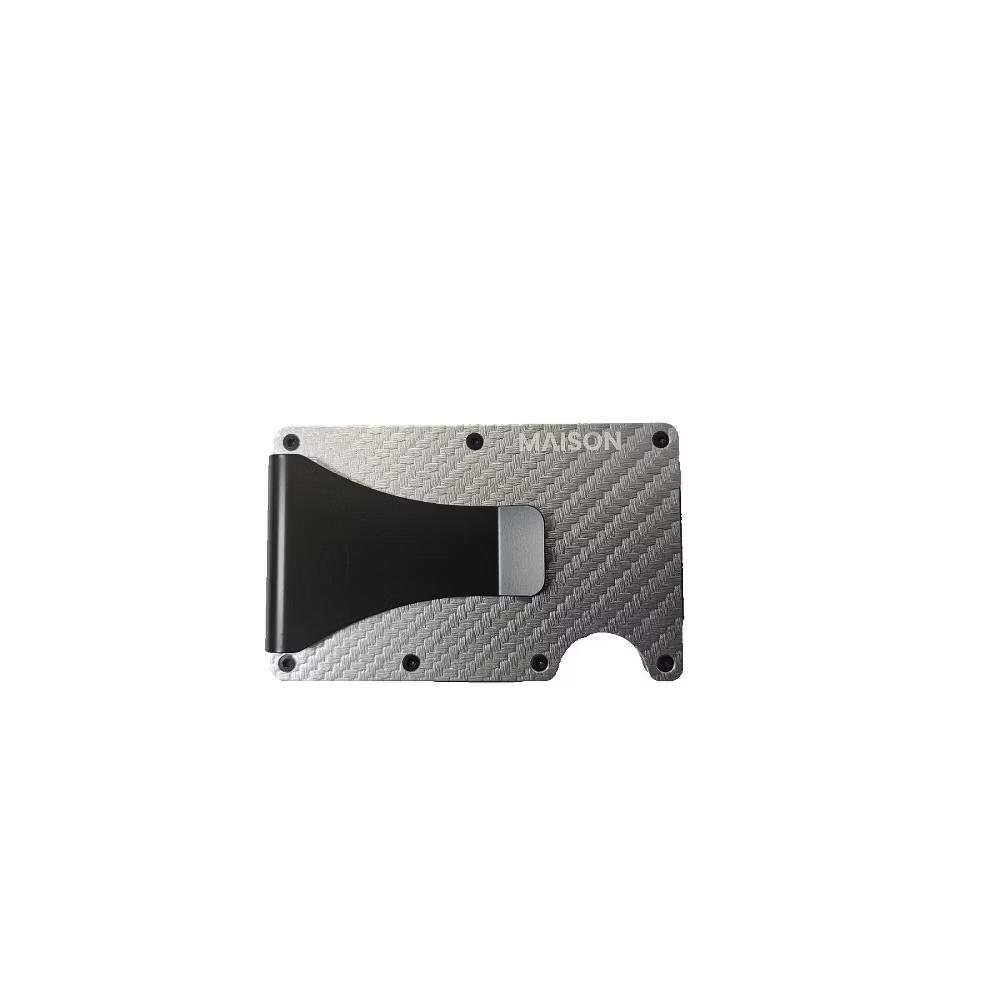 Maison Wallet for Men Aluminium RFID Card Holder with Money Clip - Image 20