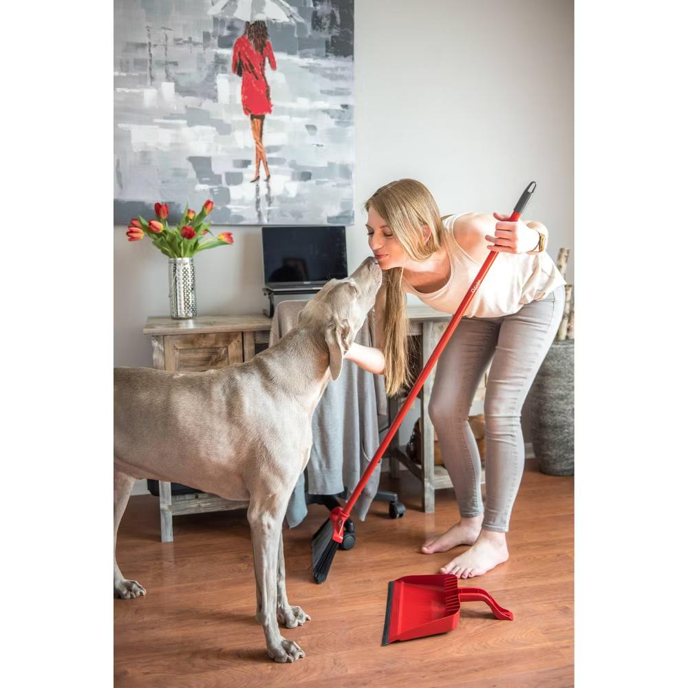 PowerCorner Pet Pro Broom with Step-On Dustpan - Image 5