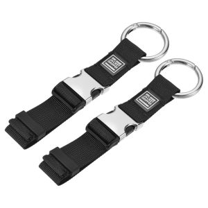 Jacket Holder Suitcase Belt Carry Clip Luggage Strap 2 Pcs