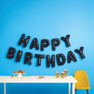 Happy Birthday' Balloon Banner