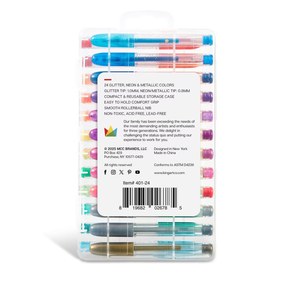 Mini Gel Pens 24 pc - Image 7
