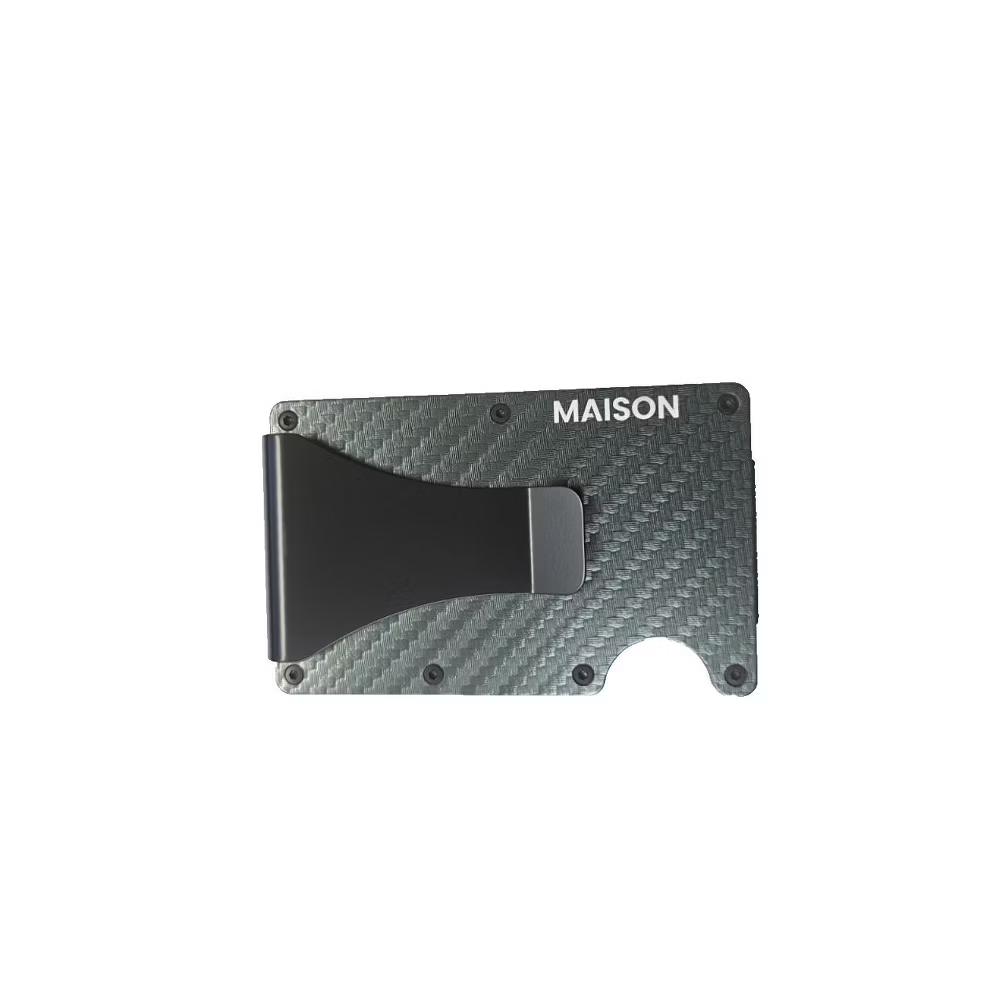 Maison Wallet for Men Aluminium RFID Card Holder with Money Clip - Image 15