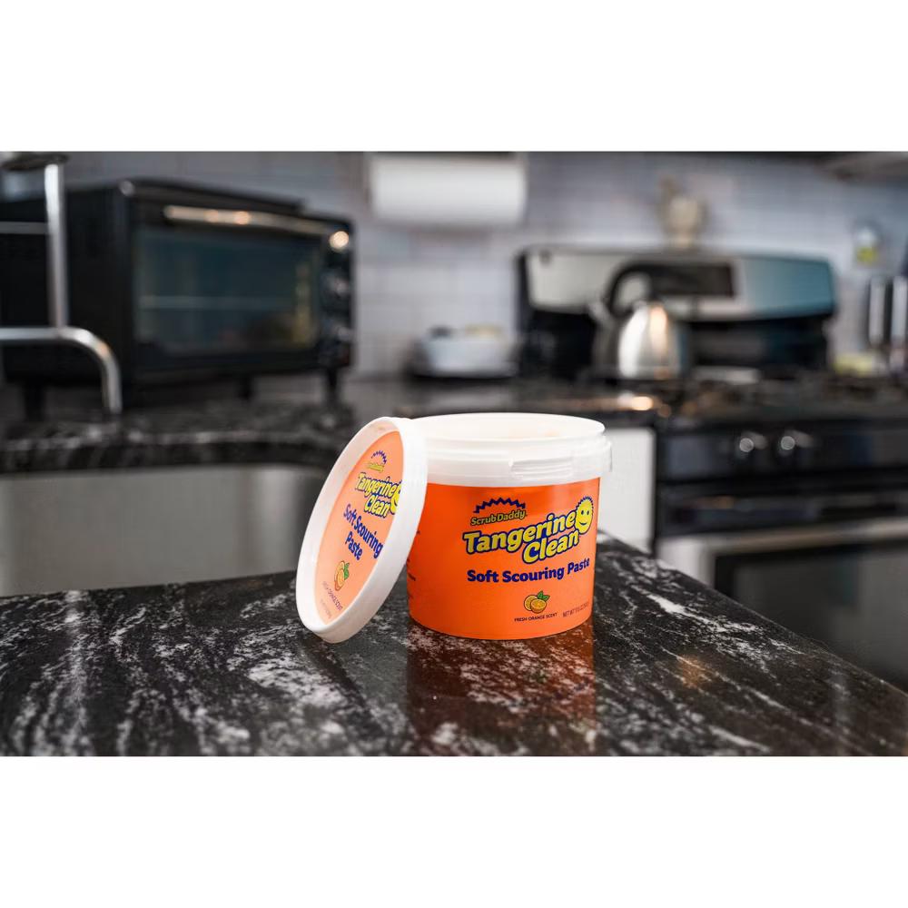 Tangerine Clean Soft Scouring Cleaning Paste - Fresh Orange Scent - Image 5