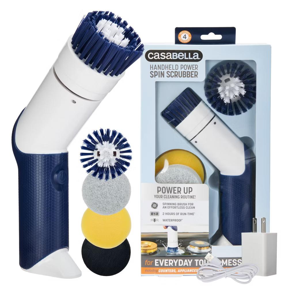 Casabella Power Spin Handheld Scrubber - Image 6