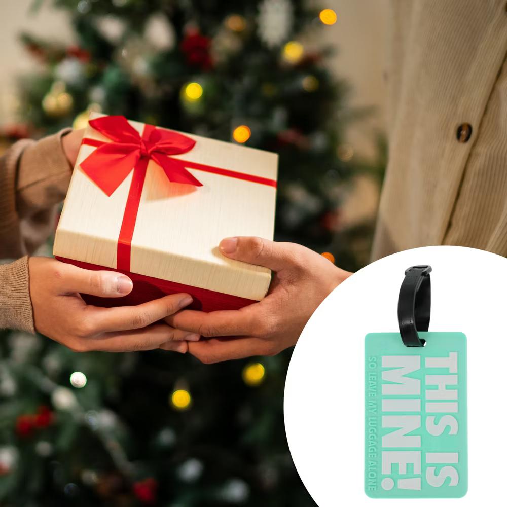 THIS IS MINE Pattern Luggage Tag 1 Pc - Image 7