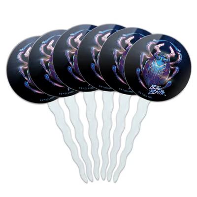 Scarab Cupcake Picks Toppers Decoration Set of 6 - Image 2