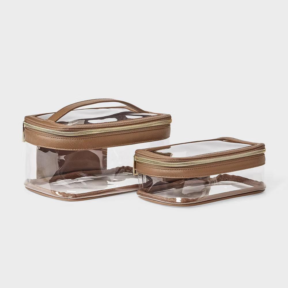 Travel Zip Pouch Set 2pc - Image 12