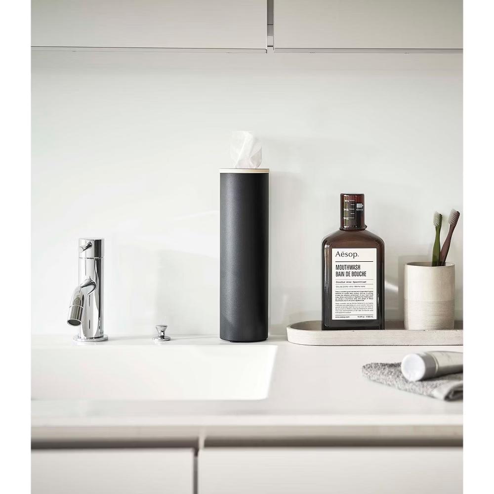 Home Round Tissue Case - Steel Wood - Image 12