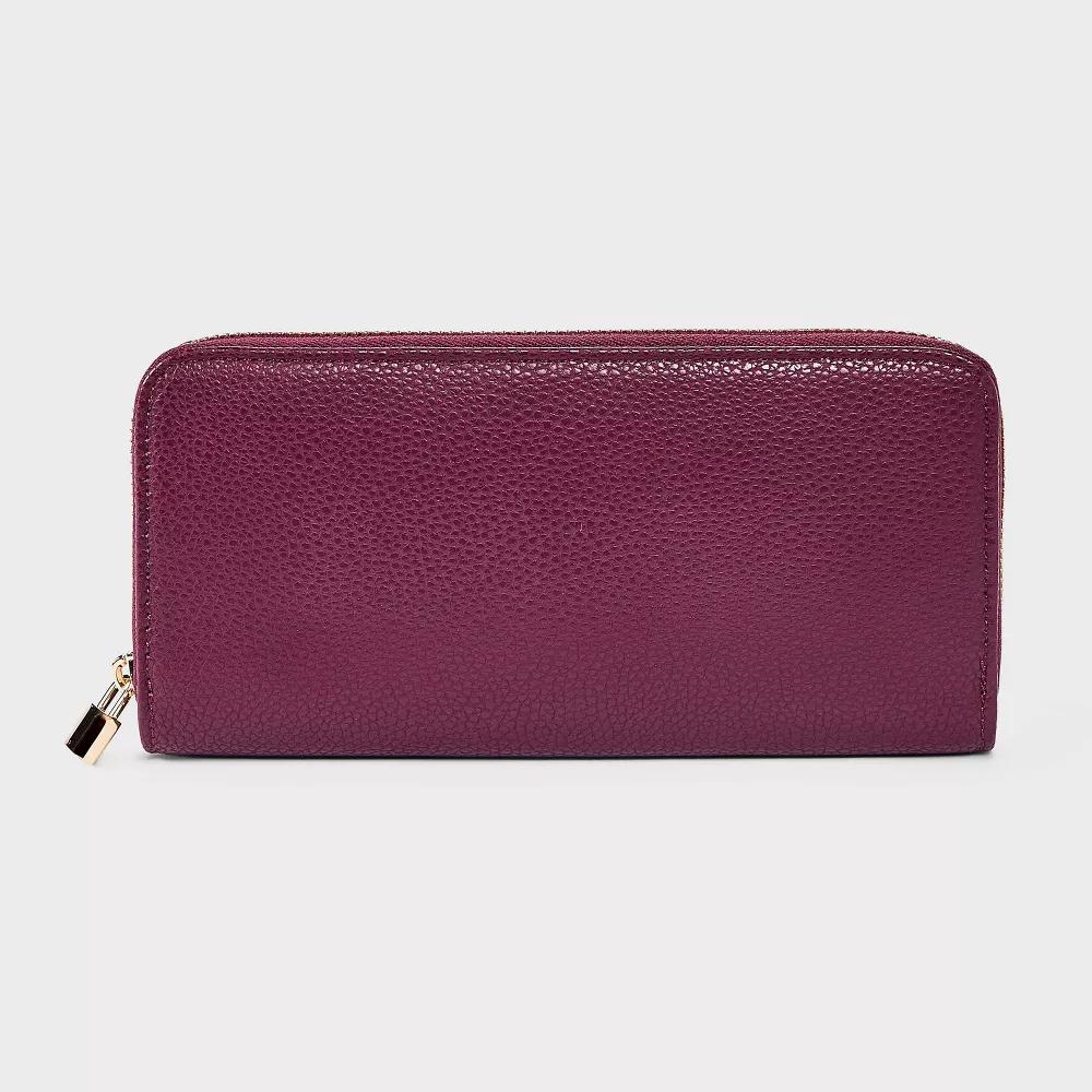 Large Zip Wallet with Charm - Image 27