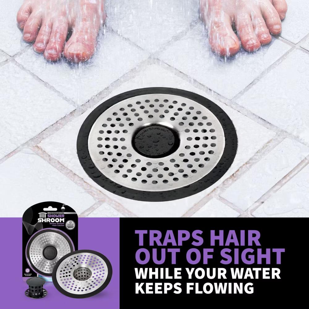 ShowerShroom (Ultra Edition) Strainer That Prevents Clogged Shower Stall Drains from TubShroom - Image 3
