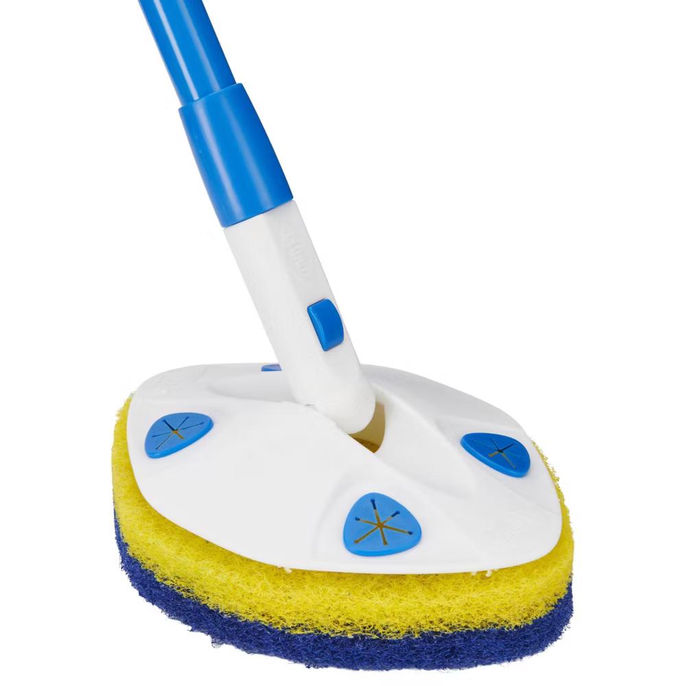 42 inch Max Reach Tub & Tile Bathroom Scrubber plus Heavy-Duty Refill - Image 4