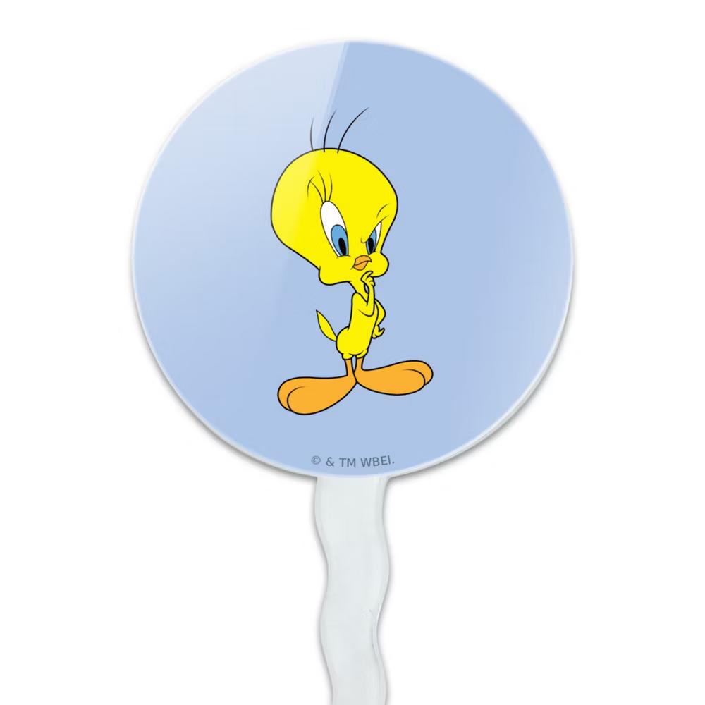 Looney Tunes Tweety Cupcake Picks Toppers Decoration Set of 6 - Image 2