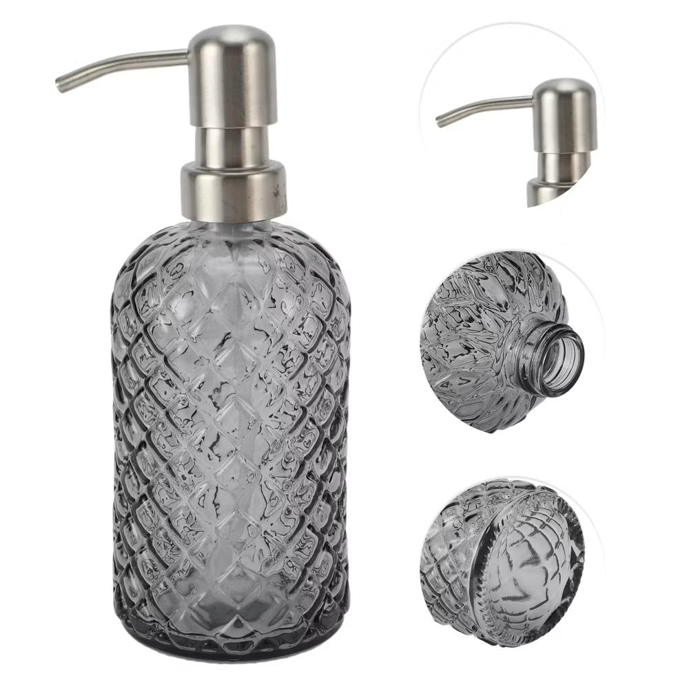 Simple Cylindrical Soap Pump Dispenser 400ml 1 Pc - Image 23