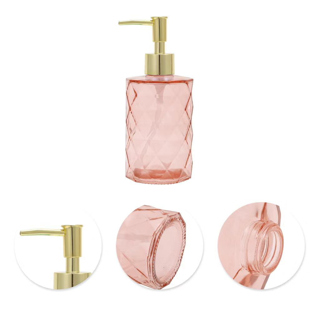 Reusable Diamond-shaped Soap Dispenser 11.16oz 1 Pc - Image 23