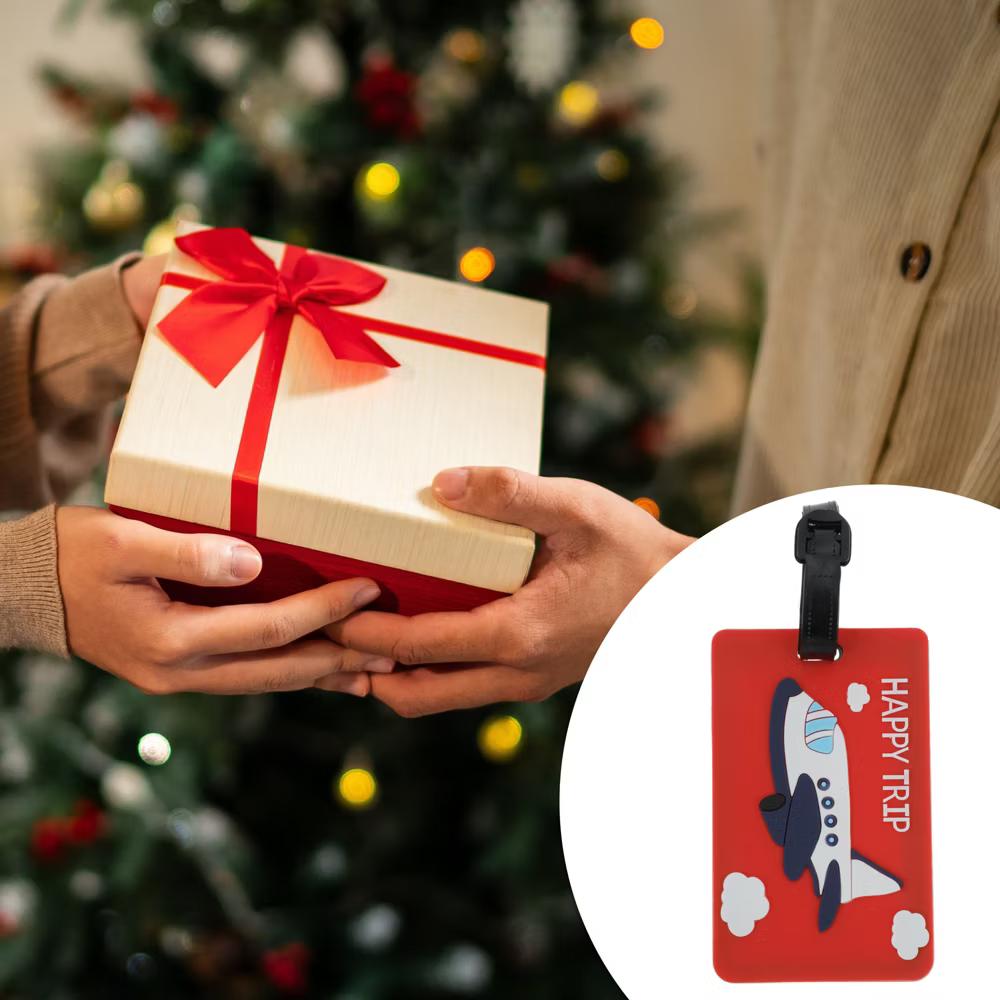 Happy Pattern Luggage Tag 1 Pc - Image 12