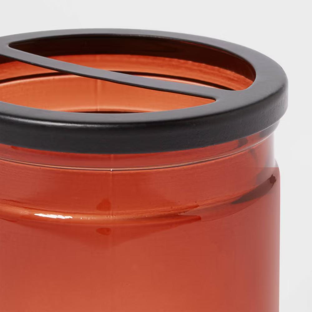 Apothecary Toothbrush Holder Amber - Image 3