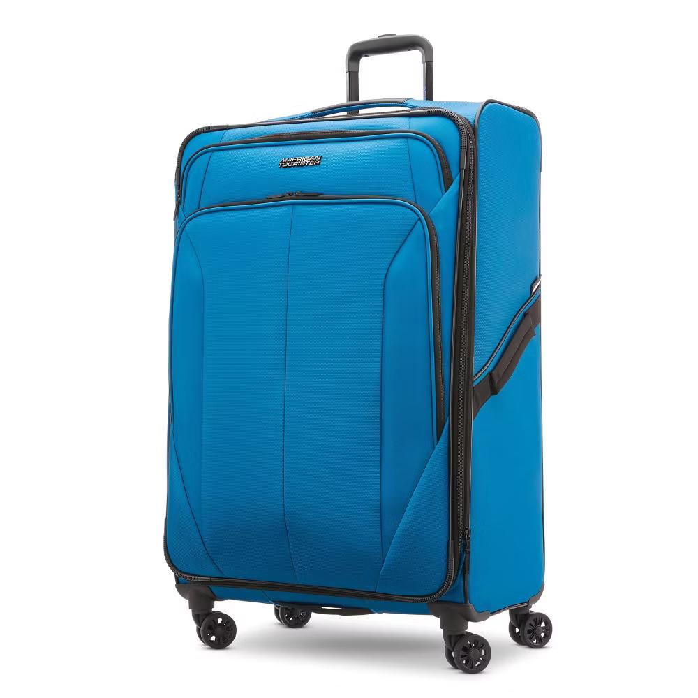 American Tourister Phenom Softside Medium Checked Spinner Wheels Suitcase - Image 16