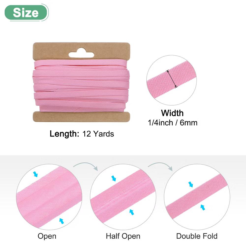 Cotton Durable Washable Double Fold Bias Tape Bias Tape 1 Pc - Image 23