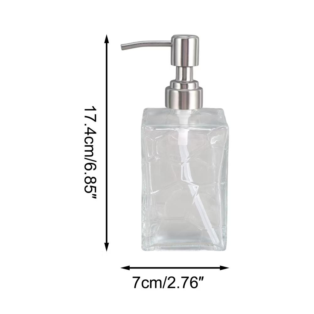 Texture Pattern Pump Soap Dispenser 1 Pc - Image 16