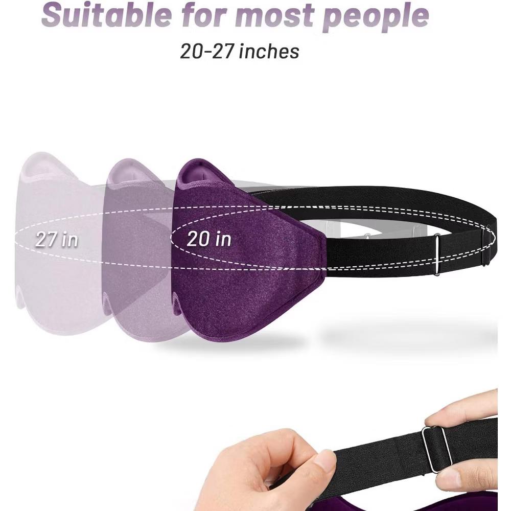 Albatross Health Sleep Eye Mask for Men and Women, Ideal for Lash Extensions, Travel Blackout Night Blindfold with Adjustable Strap - Image 44