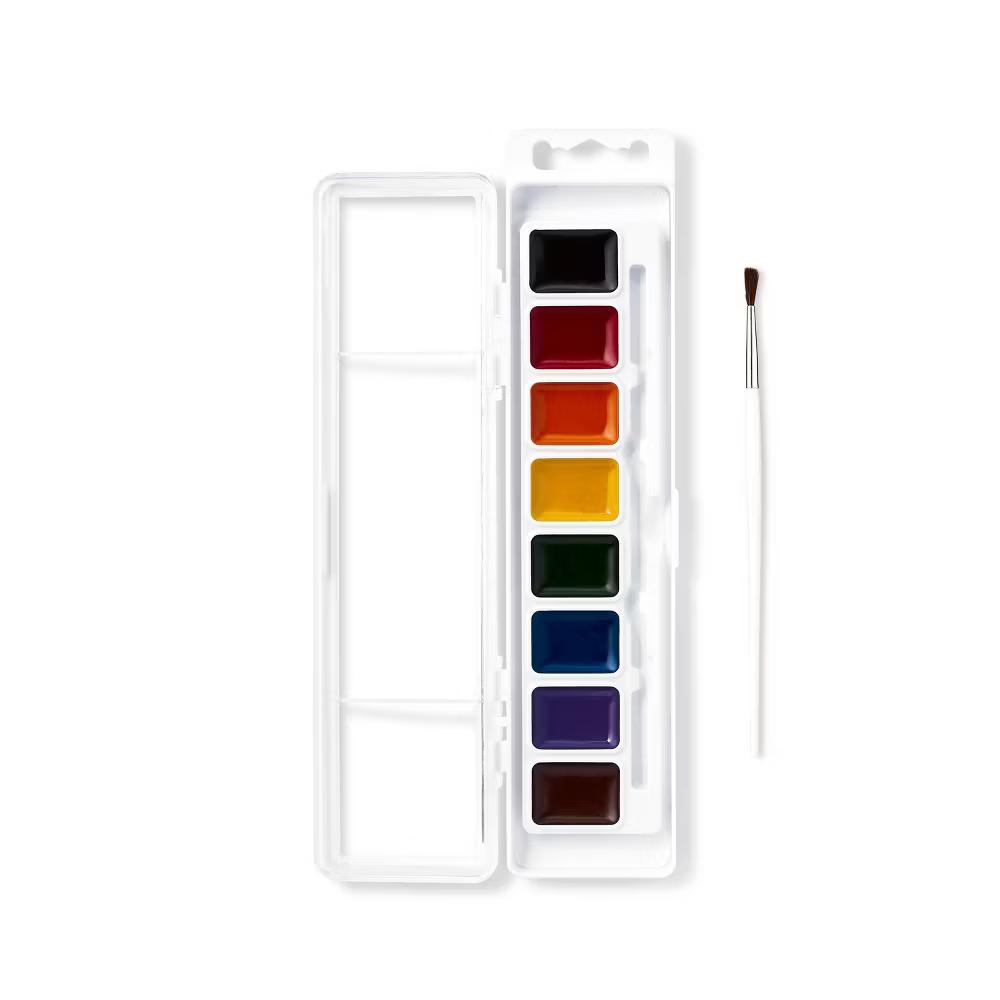 8ct Washable Watercolor Set - Water-Based Acrylic Paints, Multicolor, Craft Paint for Ages 3 - Image 4