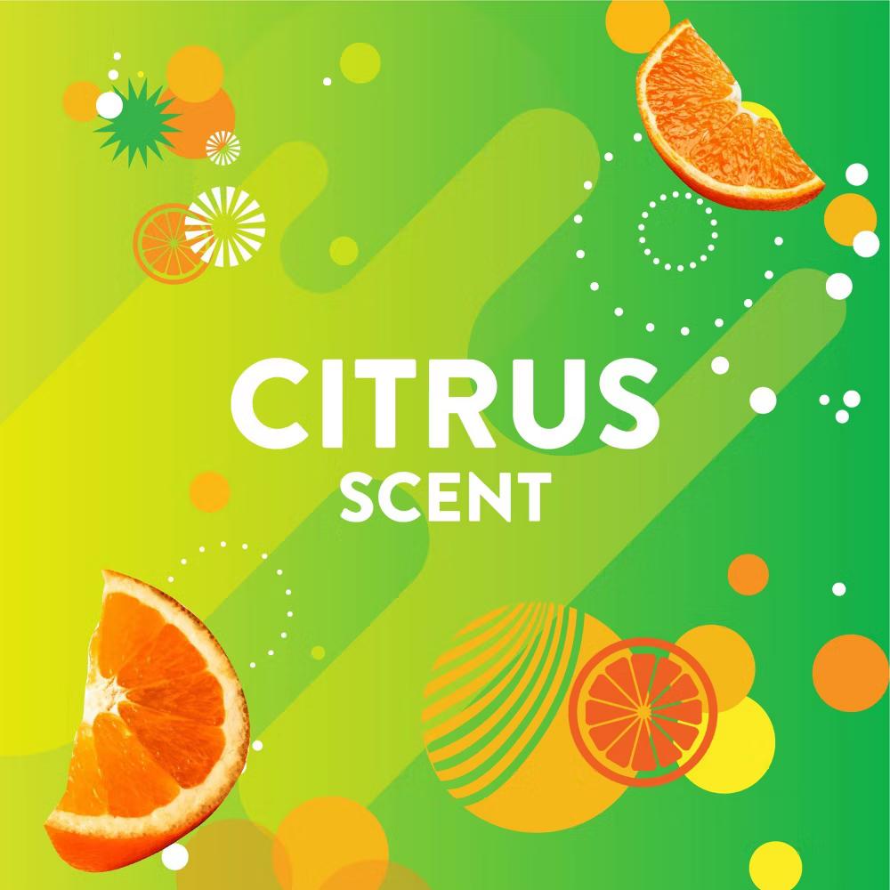 Scrubbing Bubbles Fresh Brush Toilet Bowl Cleaner Kit - Citrus - 1 Wand 8 Flushable Refills 1 Stand - Image 2