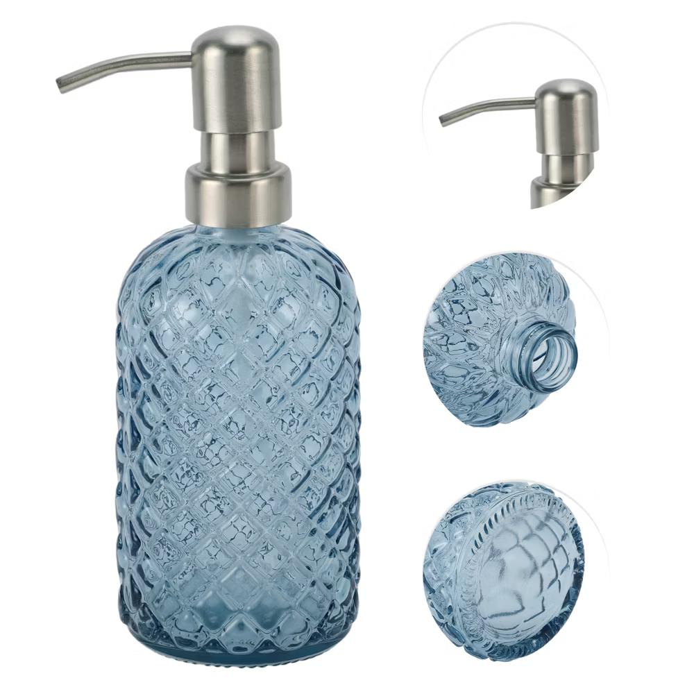 Simple Cylindrical Soap Pump Dispenser 400ml 1 Pc - Image 11