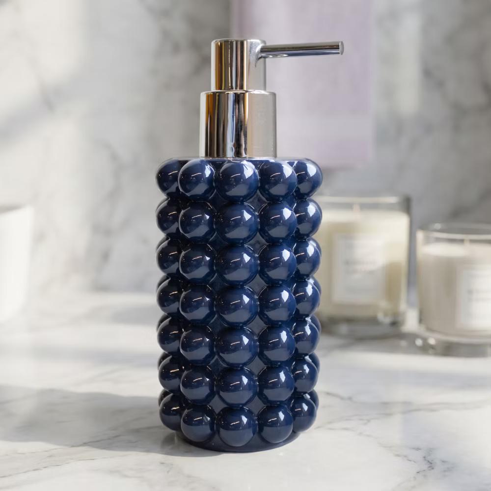 Better Trends Nova Bathroom Accessories 100% Resin Impeccably Crafted Soap Dispenser with Rust-Proof Pump for Bathroom & Kitchen Countertops - Image 24