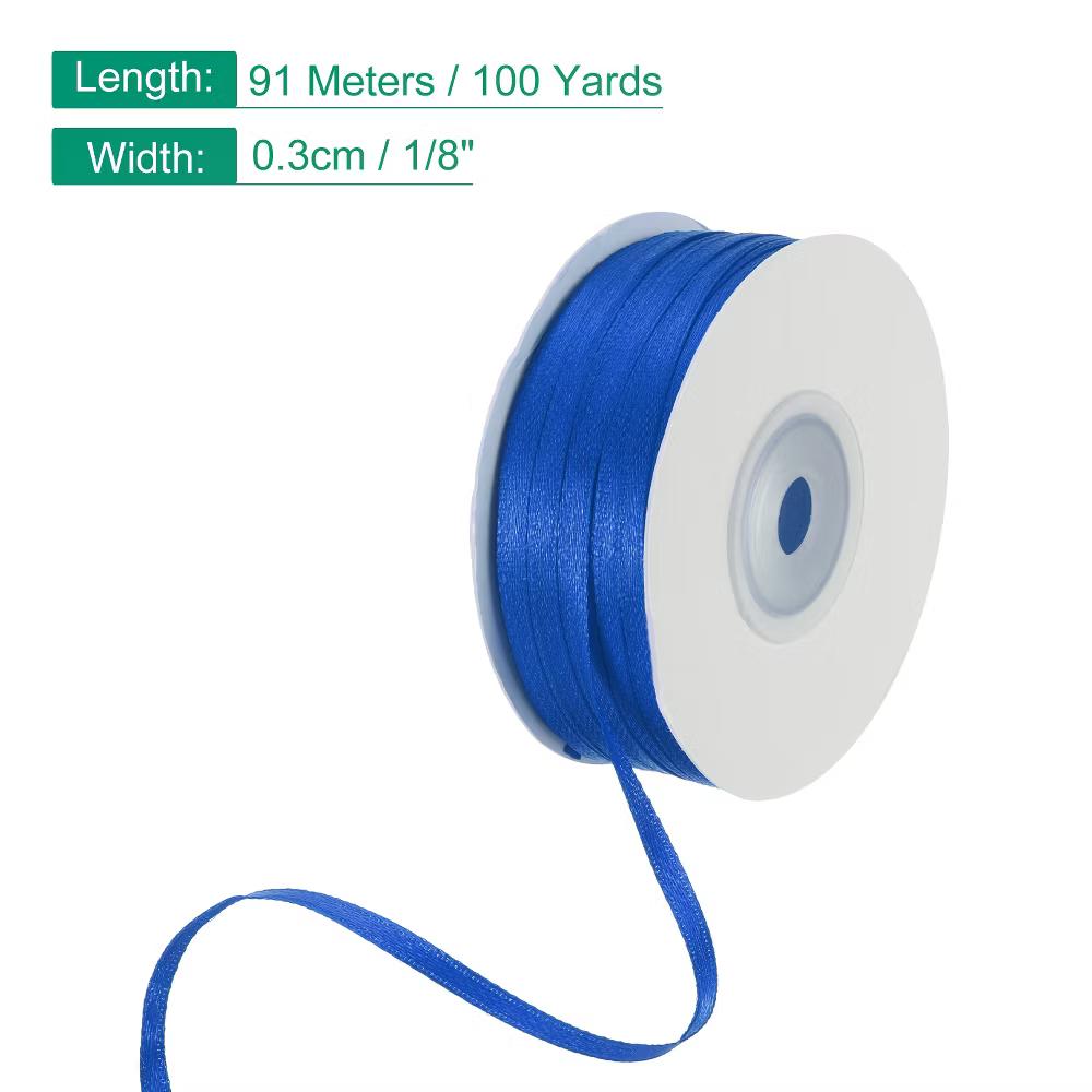 Silky Smooth Soft Shiny Fabric Ribbons - Image 15