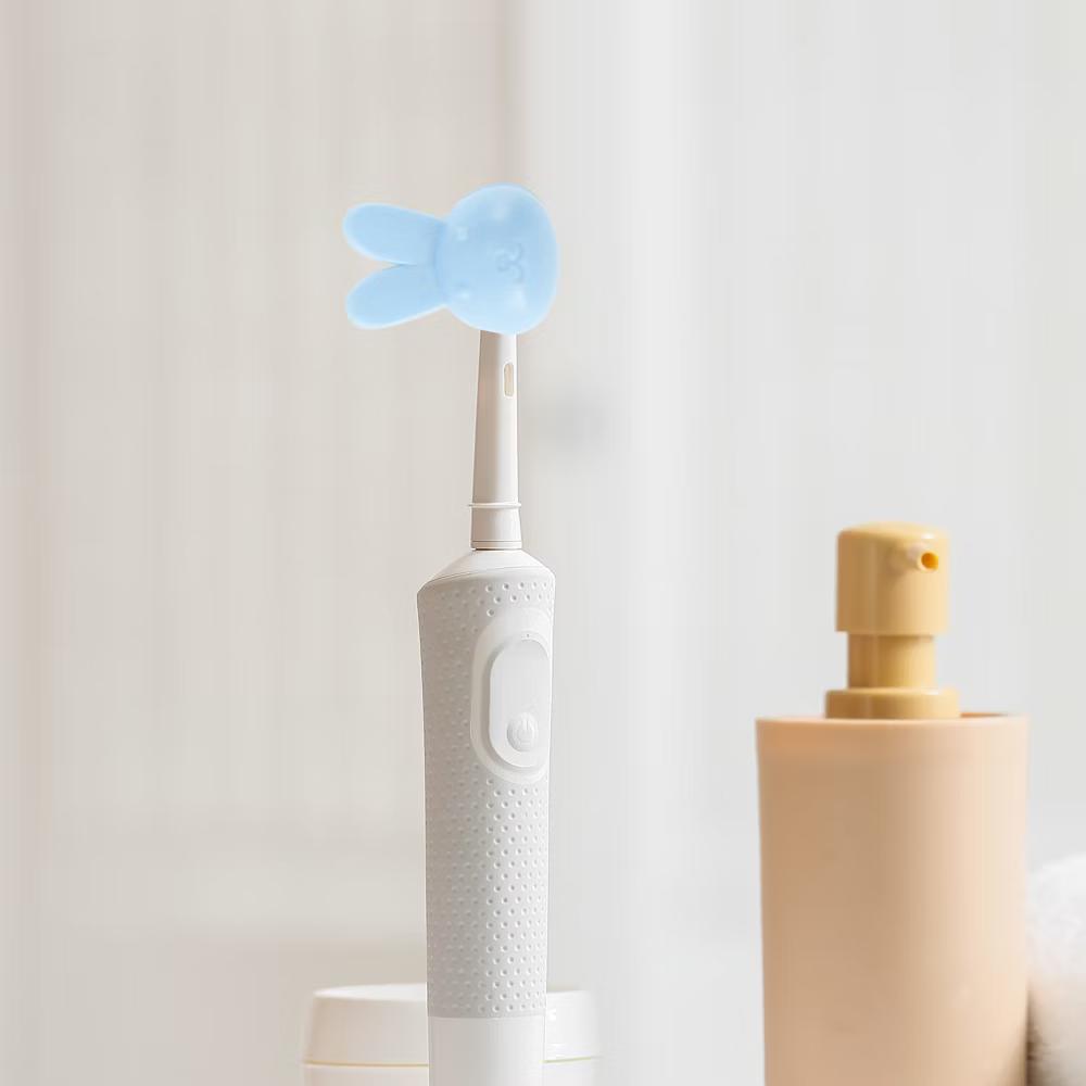 Lightweight Cute Rabbit-Shaped Toothbrush Covers - Image 6