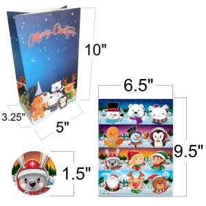 ArtCreativity Christmas Treat Bags (Pack of 24)