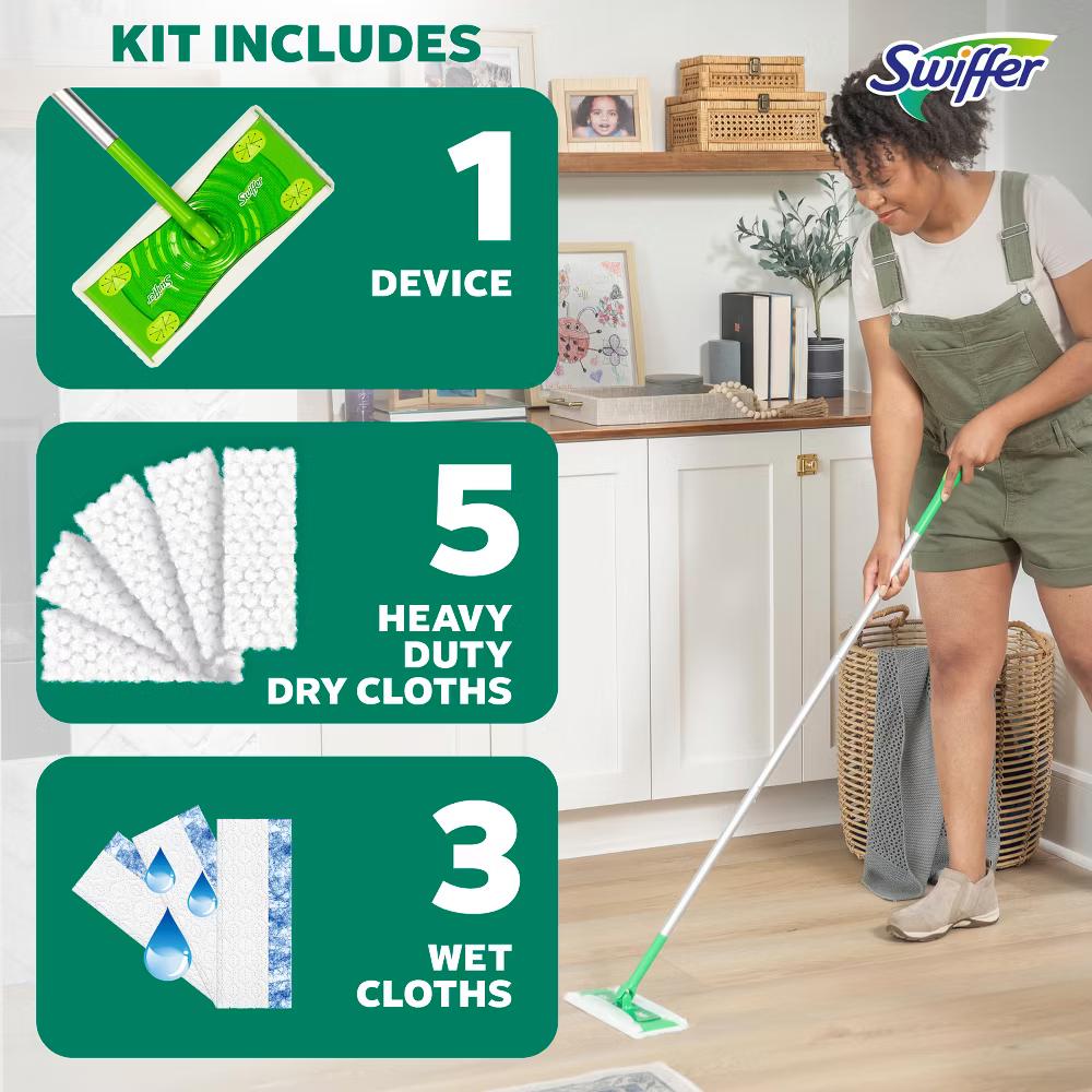 Swiffer Sweep & Mop Starter Kit - 9pc - Image 12