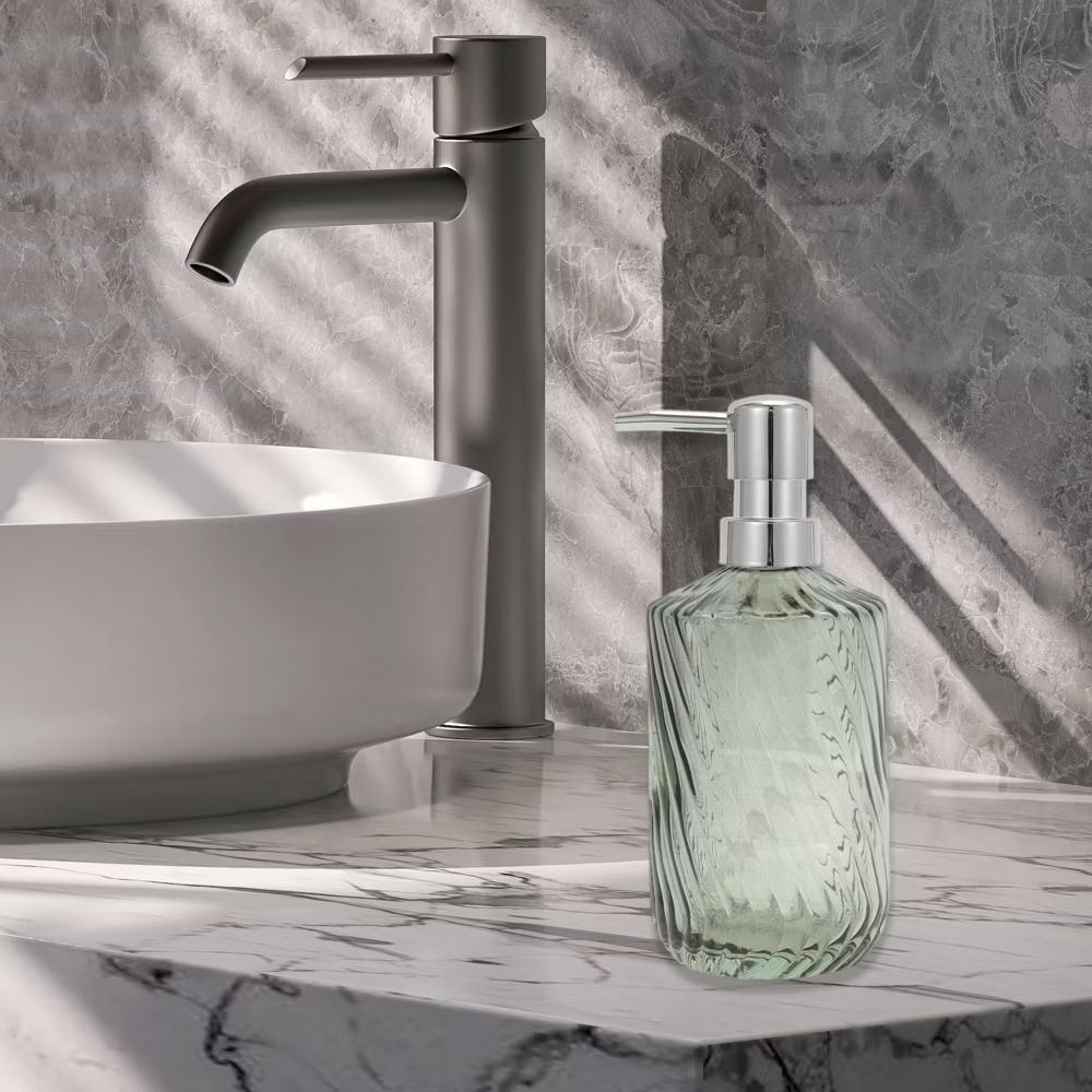 Durable Cylinder Twill Lines Soap Dispenser 1 Pc - Image 34