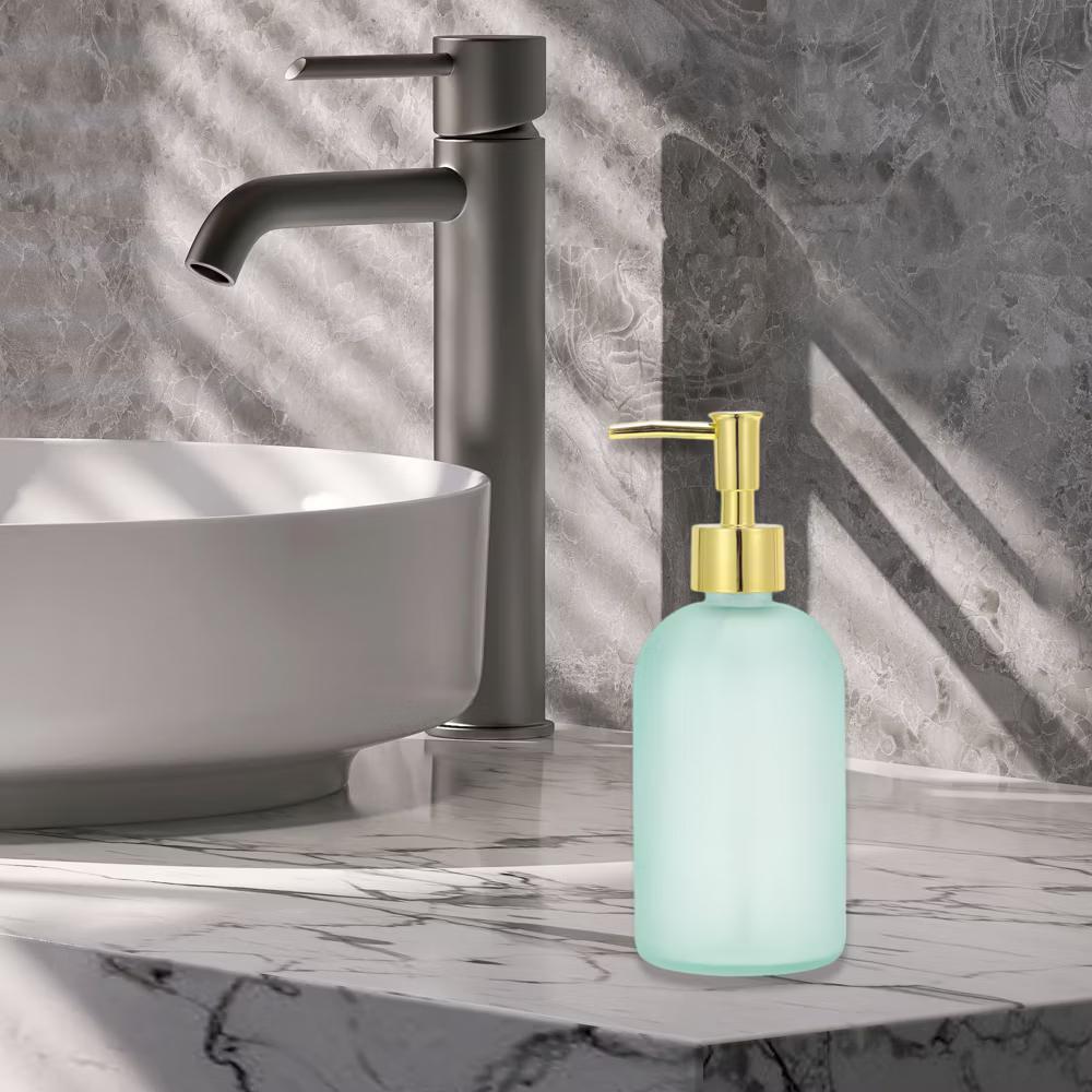 Reusable Cylinder Frosted Soap Dispenser 1 Pc - Image 30