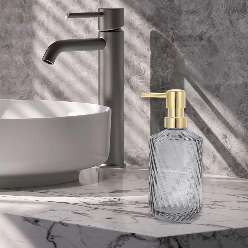 Durable Cylinder Twill Lines Soap Dispenser 1 Pc - Image 39