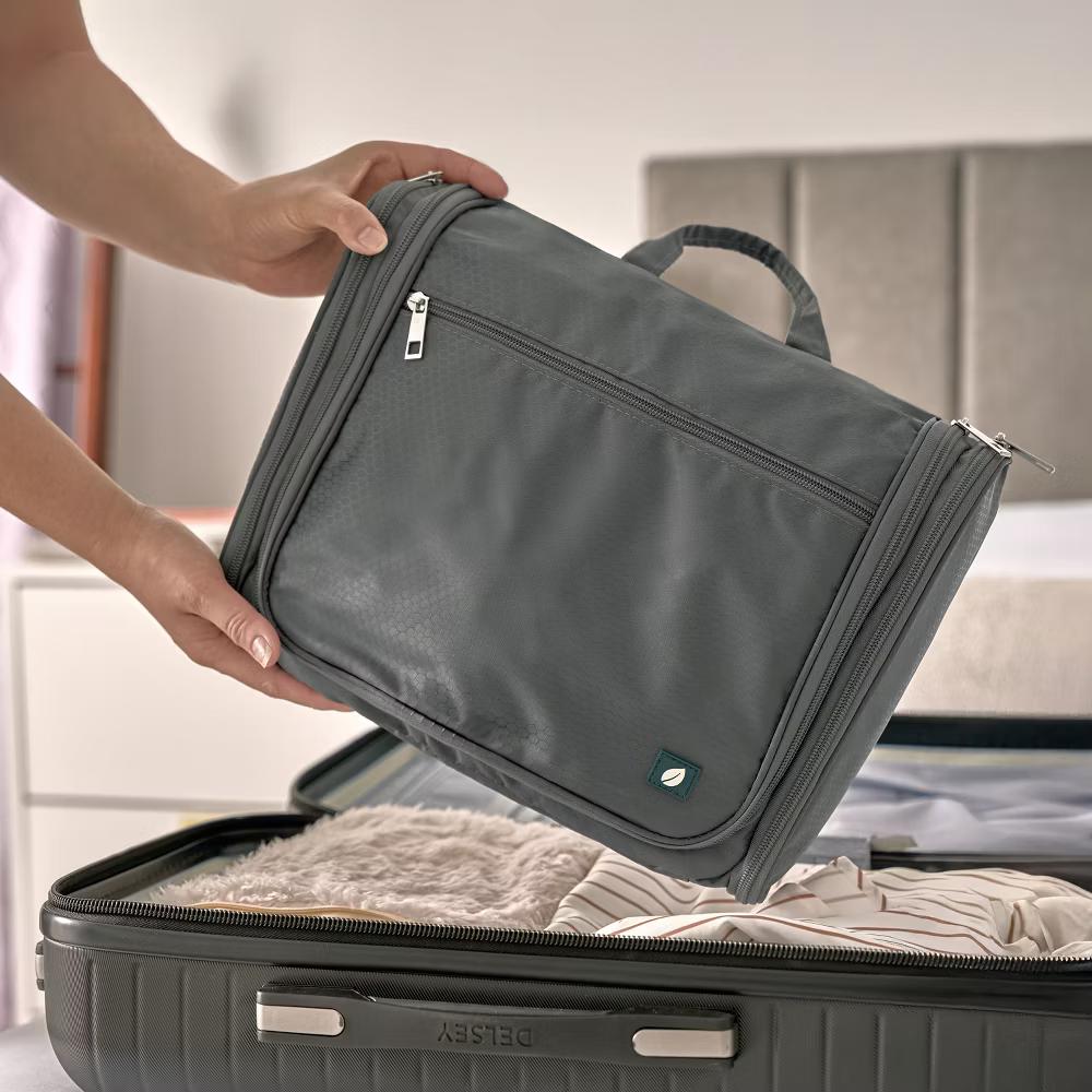 Large Hanging Toiletry Bag, Travel Women Men Cosmetic Organizer, Water Resistant Makeup Accessories Essentials Kit - Image 29